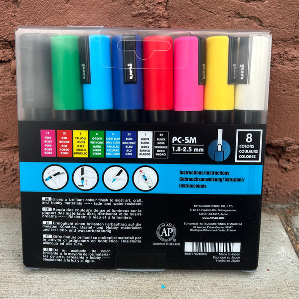 MARKER UNI POSCA PC-5M – NERO 24