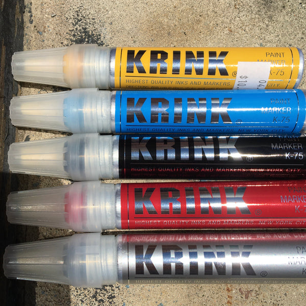 Krink K-75 Paint Marker Silver 7mm - The Art Store/Commercial Art
